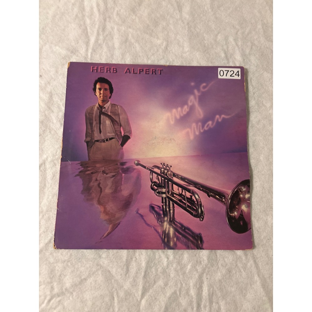 Herb Alpert Magic Man Vinyl LP 12" Jazz Pop 1981 A&M Records SP-3728 Good 0724